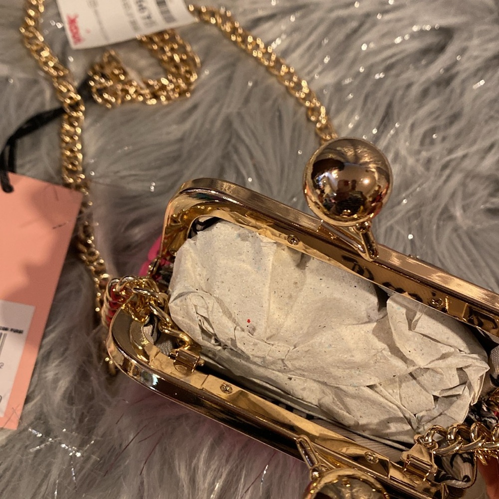 BNWT JUICY COUTURE Girls Just Wanna Have Fun Coin Purse - Picture 5 of 6